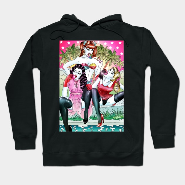 Blazing Summer Dream Hoodie by VeronicaLux